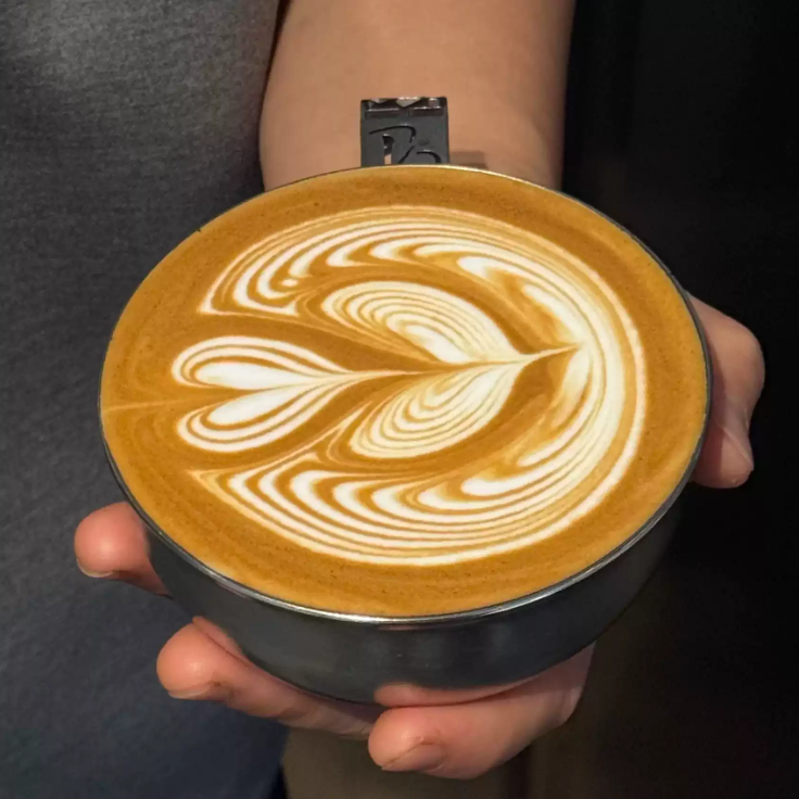 Hollow Handle 240&300ML Latte Art Cup VS101